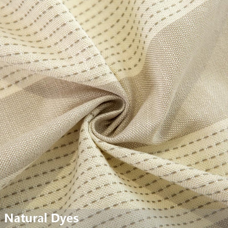 TruDelve Card Table Tablecloth 55x55 Square Outdoor Table Cover Gray Cotton Cloth Tablecloths Rustic Farmhouse Card Table Cover (55"x55", Gray) - Image 3
